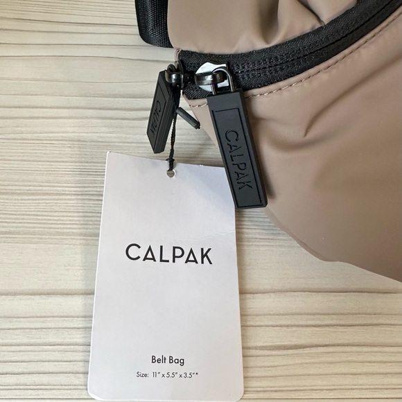 NWT CALPAK Luka Belt Bag Chocolate Brown Hazelnut - Picture 6 of 7